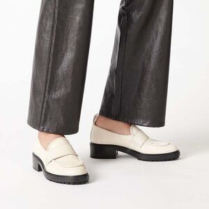 AEYDE NAPPA LEATHER RUTH LOAFER-CREAM